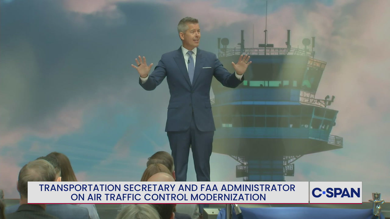 Transportation Secretary Duffy Remarks on Air Traffic Control Modernization